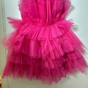 Pink Tulle Dress